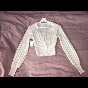 Wilfred New Plunge Front Cardigan